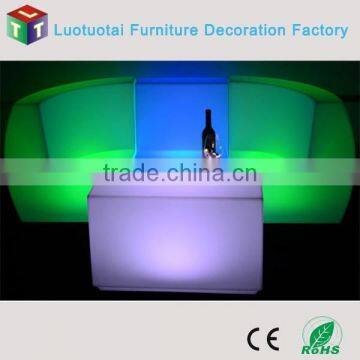 Plastic Furniture Glow Sofa Set Designs in China