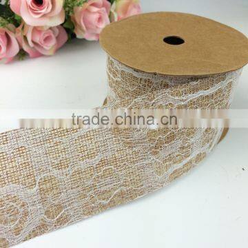 2016 New Products Jute Ribbon With Mesh photo-4