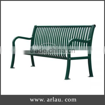 Outdoor park wrought iron benches