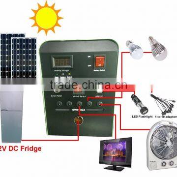 12V100AH Portable Solar Power Box for DC Refrigerator Freezer Plug and Play photo-2