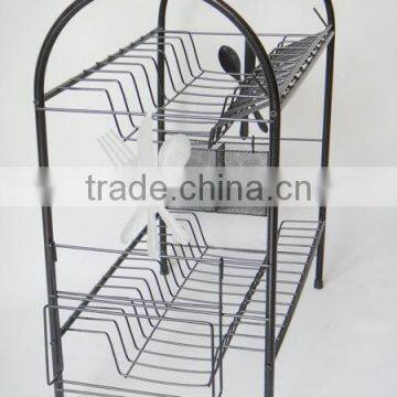 Multifunction Large Capacity Flatware Bowl& Dish Display Holder Cabinet Dish Rack or Dish Drainer photo-5