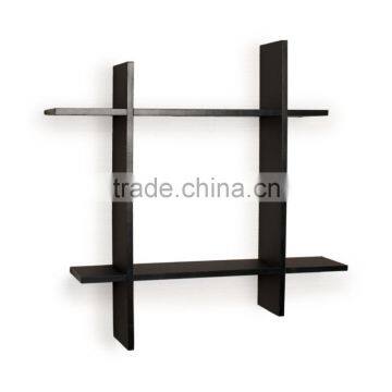Asymmetric Laminate Square Floating Wall Shelf Lovely DIY Home Decorative Floating Wall Shelf Wholesale photo-2
