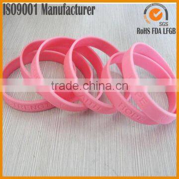 high quality pink breast cancer bracelets