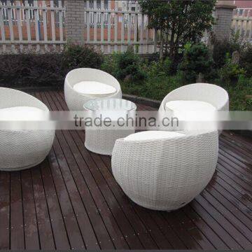 Garden furniture rattan