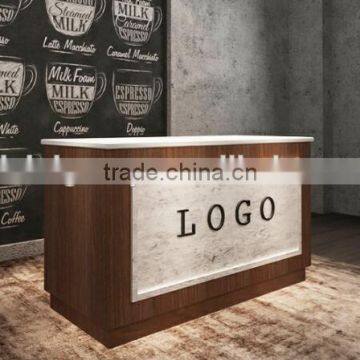 Classical Reception Desk Modern Shop Counter Design Mobile Shop Counter(BG11-M103) photo-2