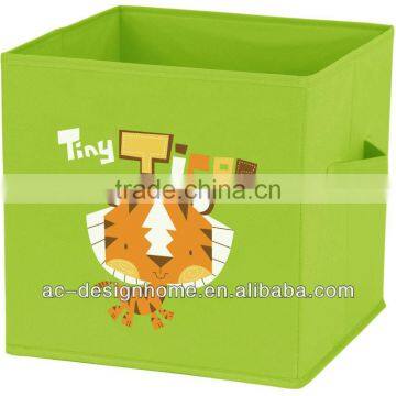 NON-WOVEN FOLDING KIDS TIGER STORAGE