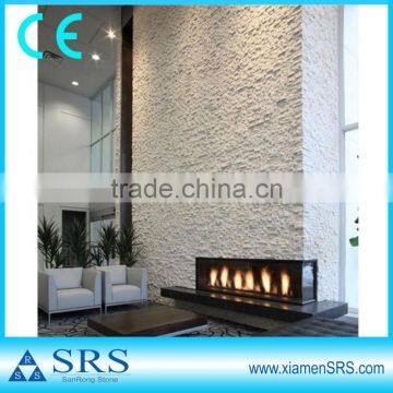 60x15 white interior wall decorative stone