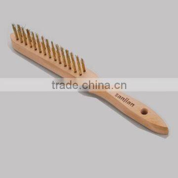 2014 the newest style Germany style small brass wire brush SJIE3016-1