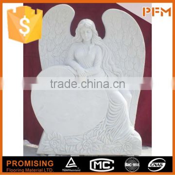 latest natural best price marble made outdoor angel statues