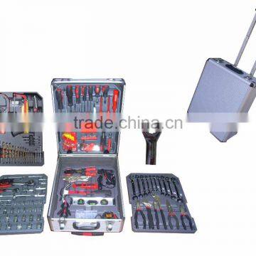LB-344 251pcs werkzeug koffer hand tool kit in roller case