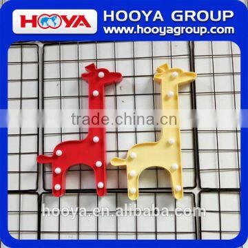 Hot Sale LED Marquee Light With Giraffe Shape