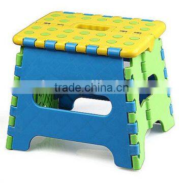 E-Z Fold sturdy folding step stool step chair for children 19 height