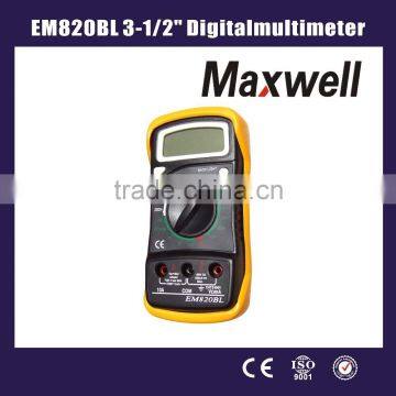 EM820BL 3-1/2'' Digital multimeter/standard digital multimeter