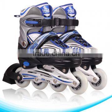 2017 New Style High Quality PVC Wheels Adjustable ABEC-7 Bearing Rollater Skes,flashing Inline Skate photo-2