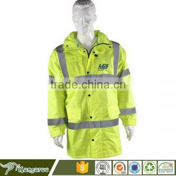 High Visibility Blue Safety Security Reflective Strip Jacket