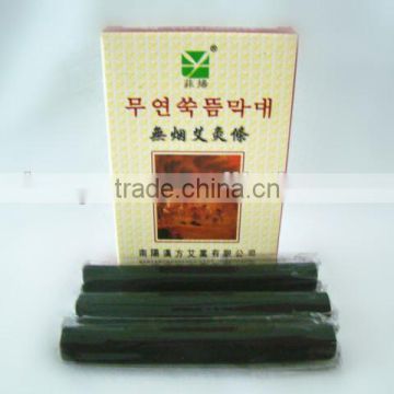 GMP korean fumeless Moxibustion bar,chinese traditional moxa stick