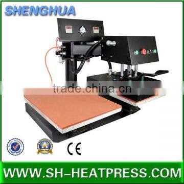 2017best Cheap Shaking Head Two Stations Printing Machine photo-3