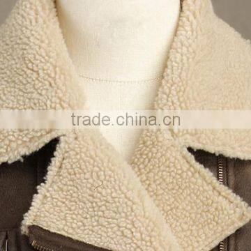 Multicolour Fashion Fox Fur 2014 Wool Overcoat Medium-long Fur Coat photo-4