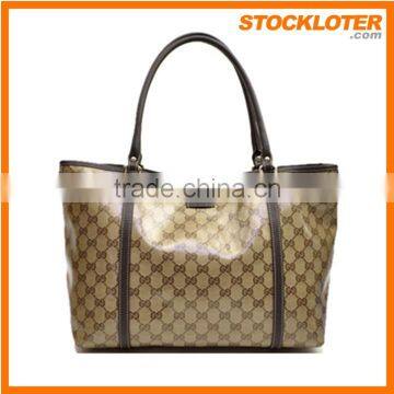 2015 Cheap bag stock Lady PVC Tote Bag closeout Ready to ship 150711n