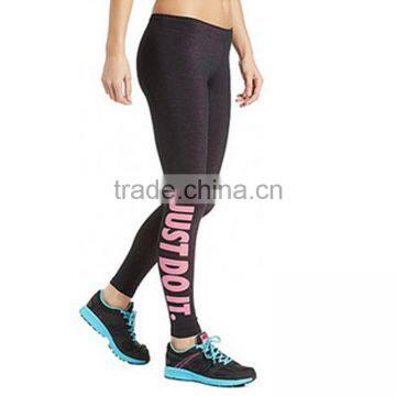 New style latest fully sublimation printing compression tight yoga pants