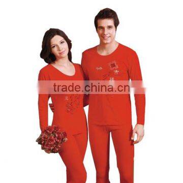 100% cotton winter thermal underwear long johns