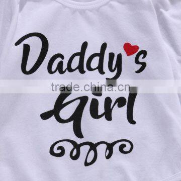 2017 New Arrival Hot Sale Toddler Baby Children Clothes Summer Short Sleeve White Cotton Custom Baby t Shirt photo-4
