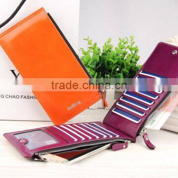 Zm35690a New Model Women Leather Money Clip Lady Card Holder Wallet photo-3