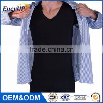 Black t Shirt Using Sweat Armpit Shields photo-6