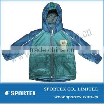 latest high quality little boy's windproof coat