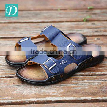 Genuine Leather Sandals,Outdoor Male Comfortable Shoes