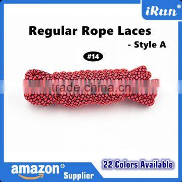 Neon Orange Air Yeezy Laces for Sports Shoes - Round Rope Boot Yeezy Rope Laces - Round Laecs 22 Colors - Amazon Supplier photo-3