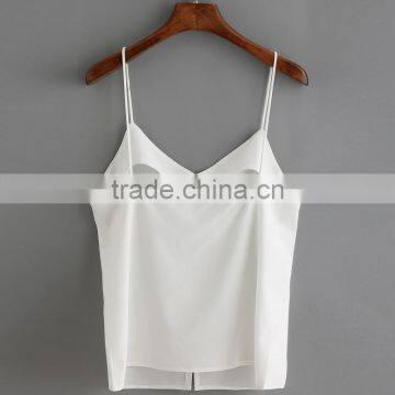 Chiffon Camisole2014 Women Different Size for Choice & off Shoulder Printed Geometric More Colors for Choice Sold By PC photo-2