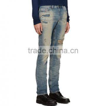 2017 New Casual Style Jeans Fashion High Waisted Men Jeans Push up Jeans for Men