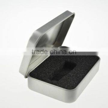R1846H Manufacturer Wholesale Rectangle Mini Tin Can for U Disk Lighter Packing Box photo-3