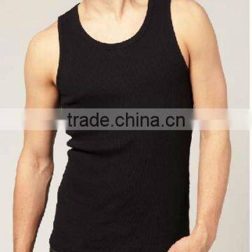 2012 Top Quality Men's Cotton/spandex Tank Tops
