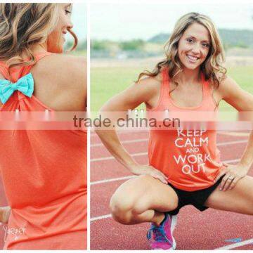 Fashion Women Tank Tops Gym Fitness Hot Sale Sports Vest Running Tops 2017 photo-3