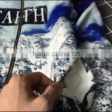 Sublimation City Korean Fashion Sportswear Men Jacket Snow Mountain photo-5
