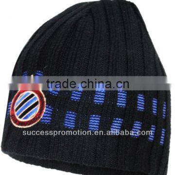 100% acrylic beanie