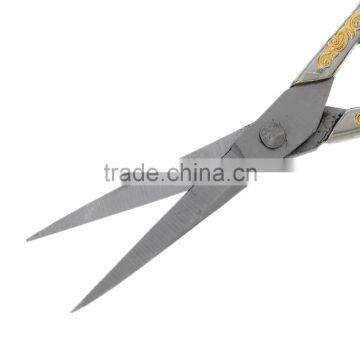 Hot Sale Silver Tone Vintage Retro Style Stainless Steel Tailor Scissors photo-2