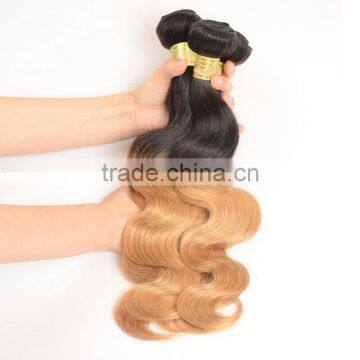 Wholesale Price 1b/27 Color Ombre Hair Weaves , Indian Hair photo-6