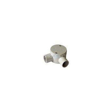 Australia Quality PVC Conduit Fittings Shallow Circular 2 Way Junction Box