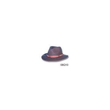 men's wool felt fedora