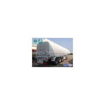 HOWO 3 Axle Stainless Steel Tank Trailer Multi Compartments 60000L