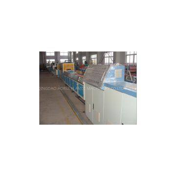Window / Door Profile Double Screw Extruder Machine WPC Composite Profile Making Machine