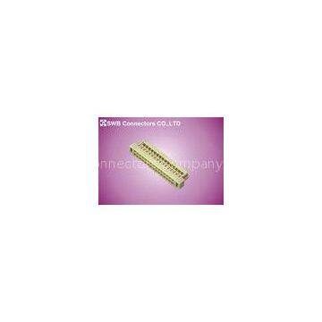 Low Voltage Differential Signaling Double Row Wire To Board Crimp Style Connectors 50 pin