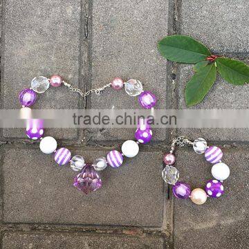 Baby Chunky Necklace baby initial necklace