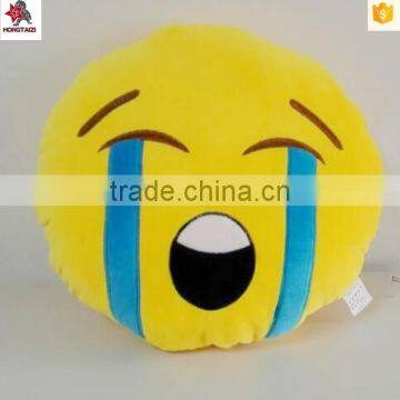 plush new design emoji stuffed toys cry emoji pillow