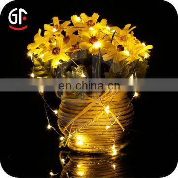 Toggle On/Off Waterproof 3M 30LEDs Starry Copper Wire String Lights photo-5