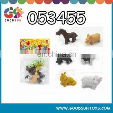 Little farm animal models toy promotional toy for children