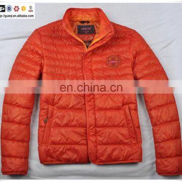 2015 hot selling men nylon fashion jacket with spray technic